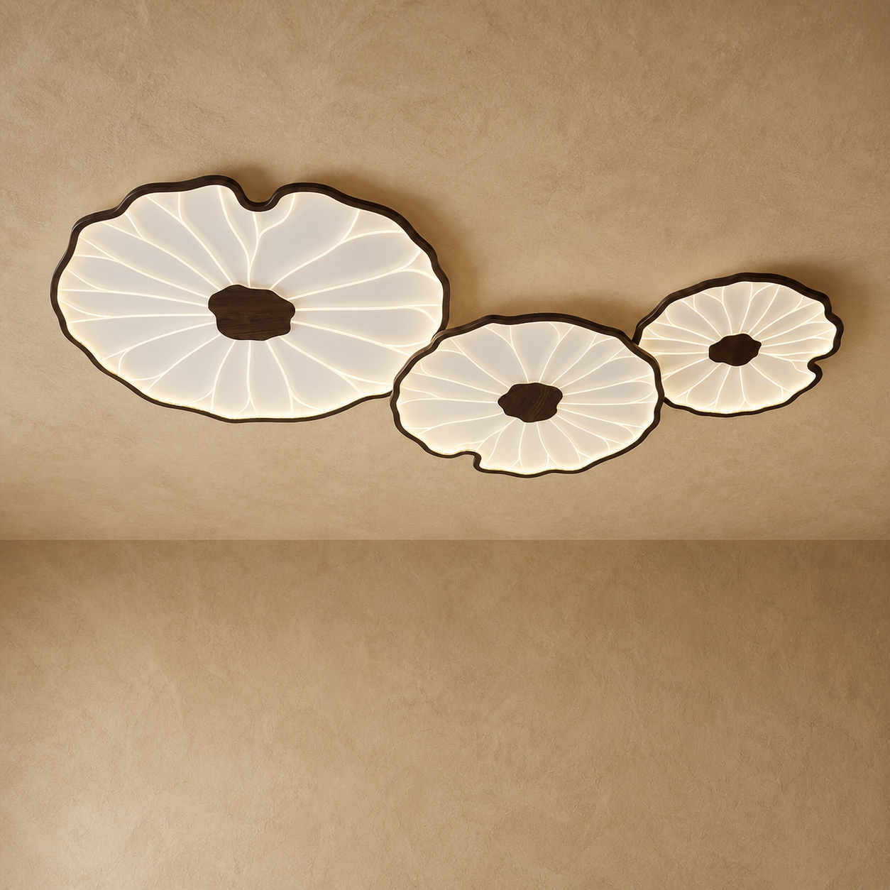 Lotus Petal Ceiling Light