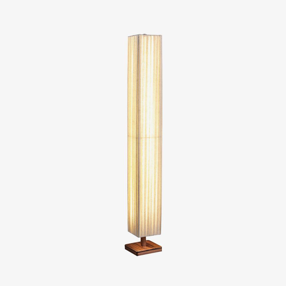 Pleated Fabric Floor Lamp