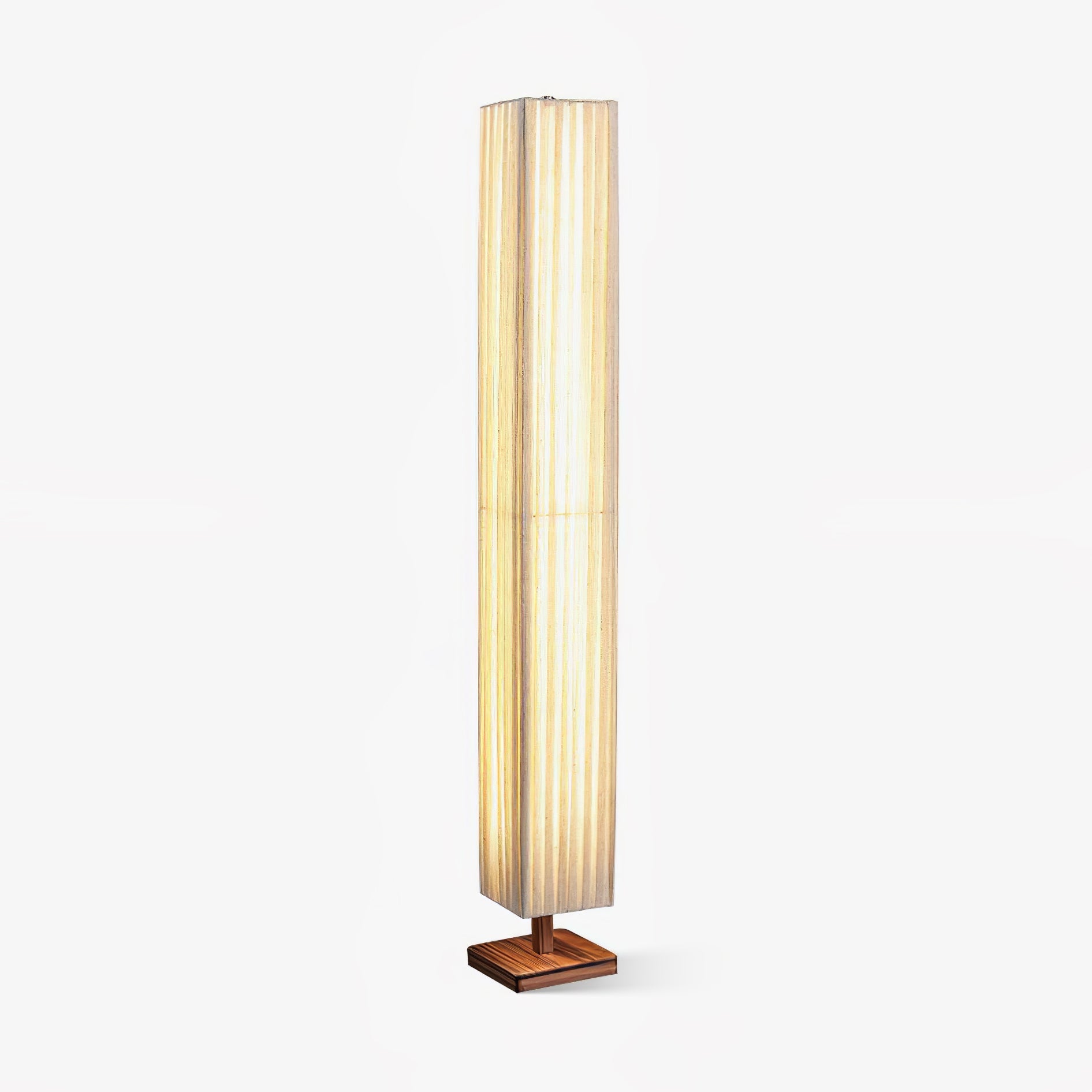 Pleated Fabric Floor Lamp