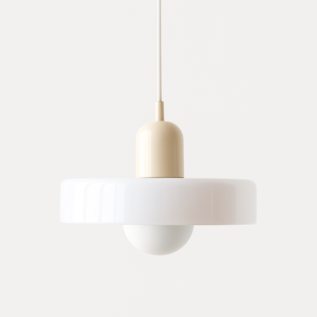 Bauhaus Glass Pendant