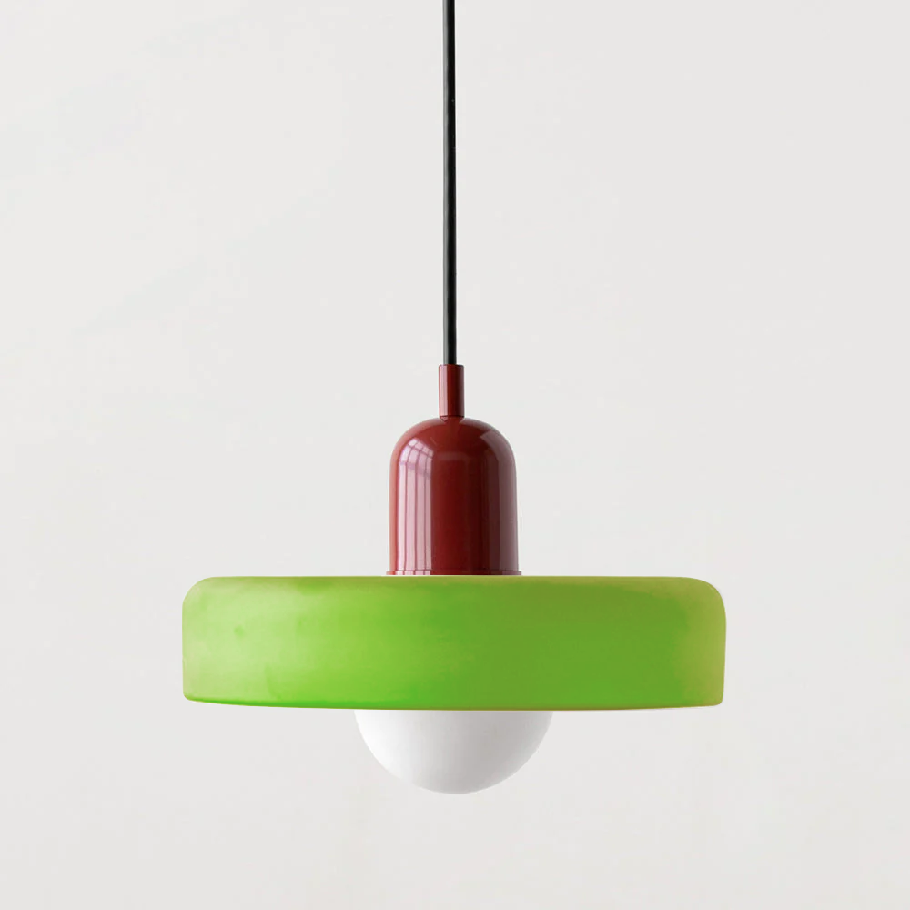 Bauhaus Glass Pendant