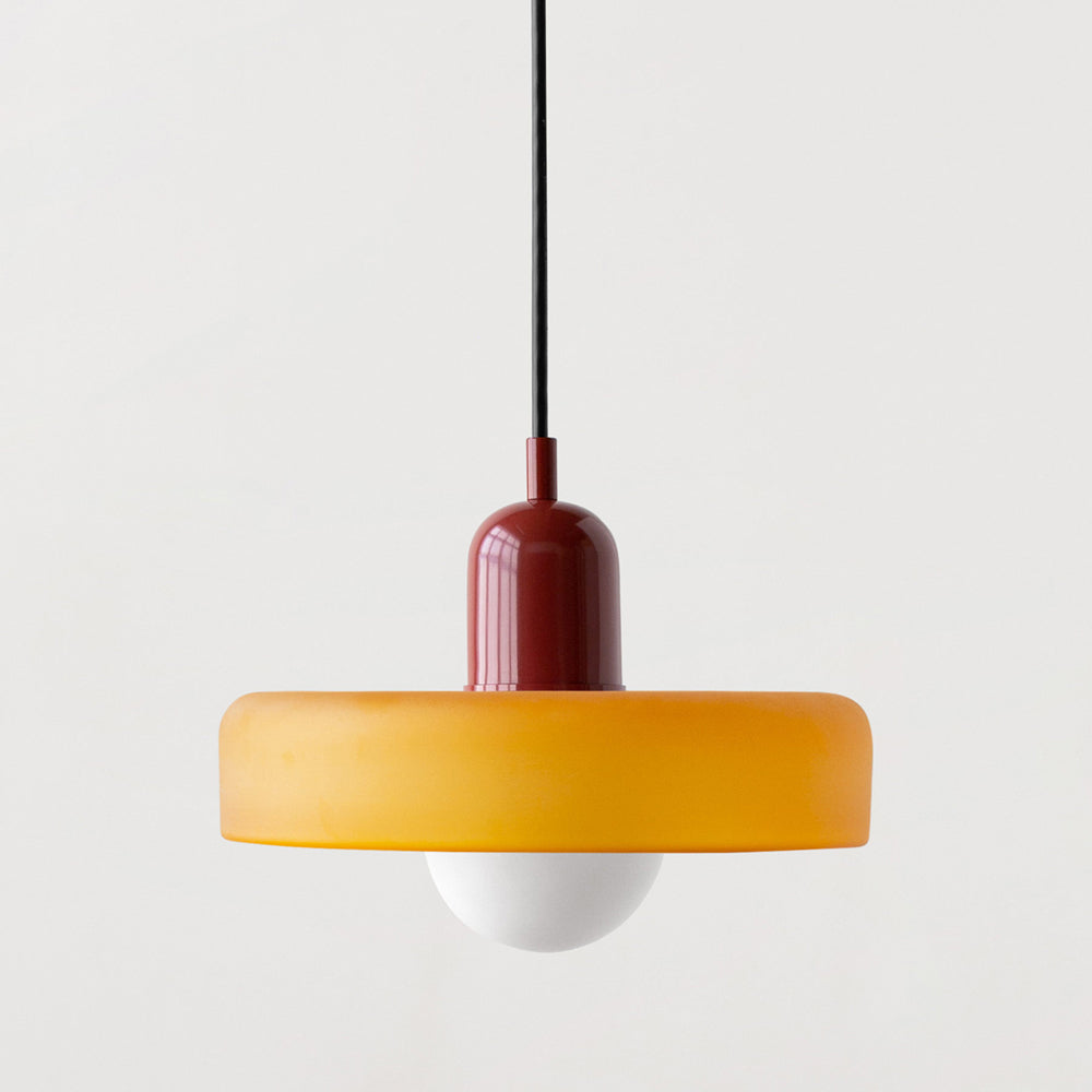 Bauhaus Glass Pendant
