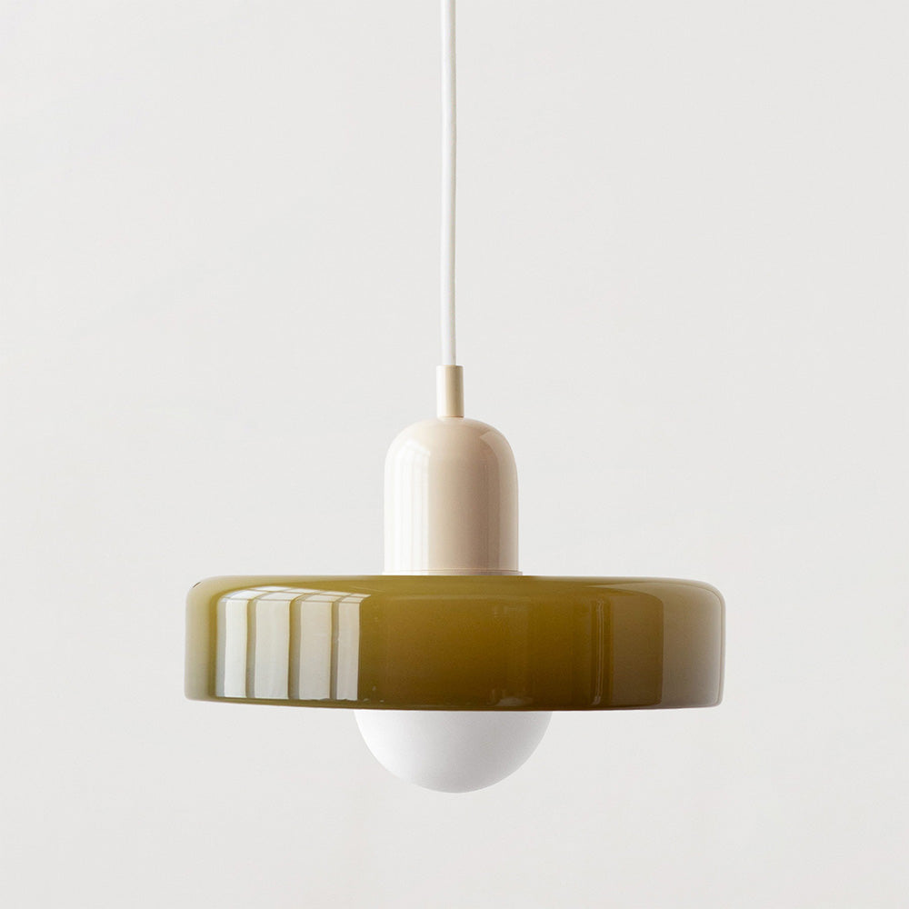 Bauhaus Glass Pendant