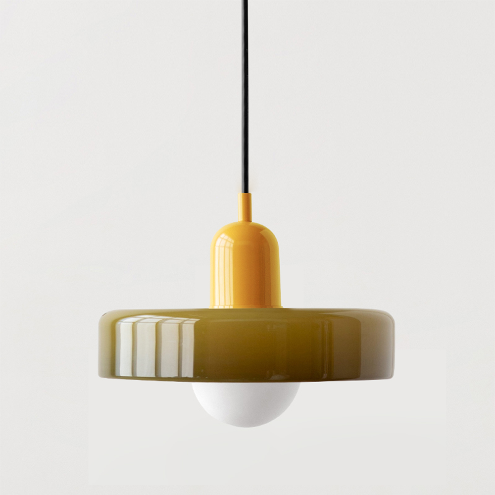Bauhaus Glass Pendant