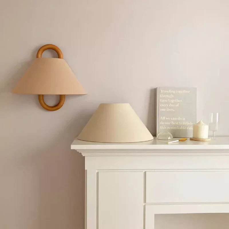 Tapered Wood Sconce