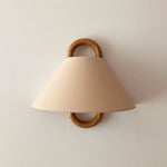 Tapered Wood Sconce