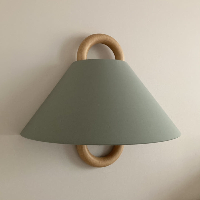Tapered Wood Sconce