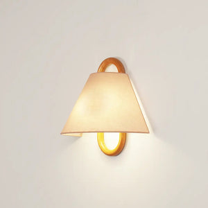 Tapered Wood Sconce
