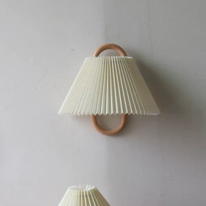 Tapered Wood Sconce
