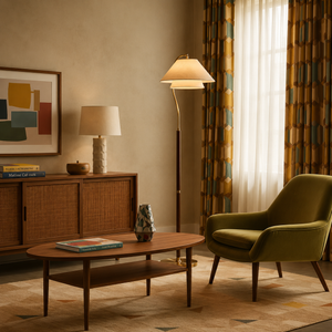 Layered Glow Floor Lamp