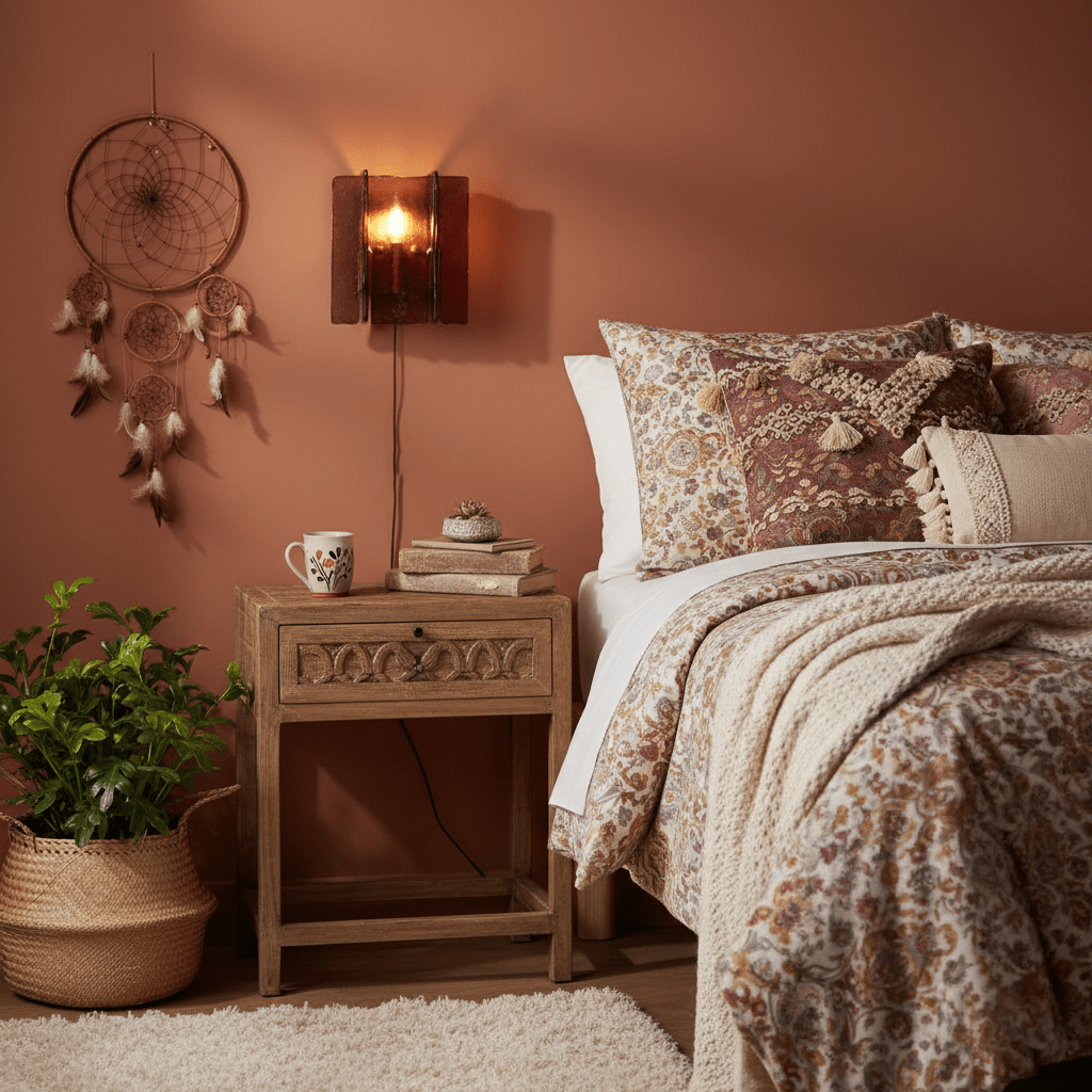 Crimson Glow Sconce