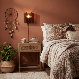 Crimson Glow Sconce