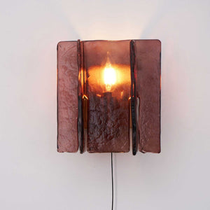 Crimson Glow Sconce