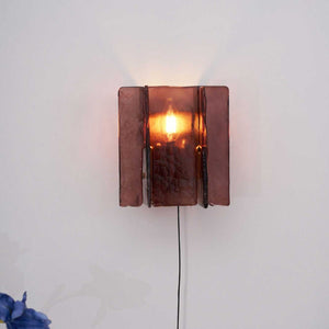 Crimson Glow Sconce