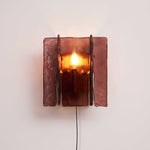 Crimson Glow Sconce