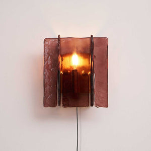 Crimson Glow Sconce