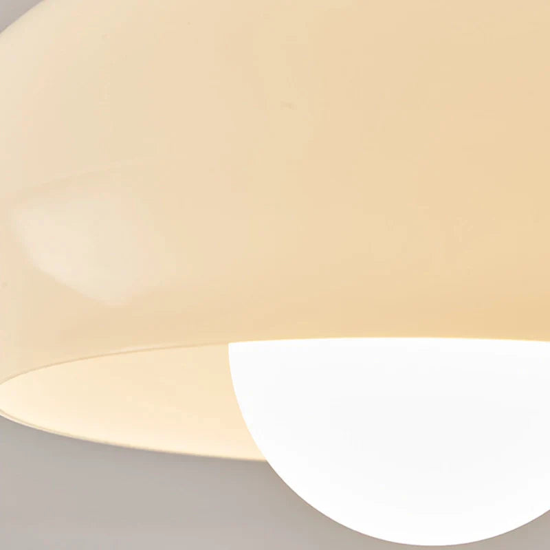 Halo Glass Flush Light
