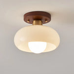 Halo Glass Flush Light