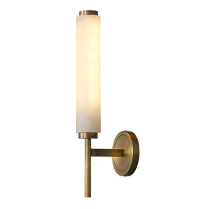 Alabaster Column Sconce