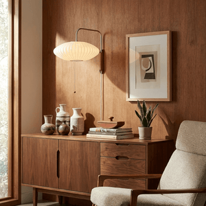 Sculpted Arc Wall Sconce