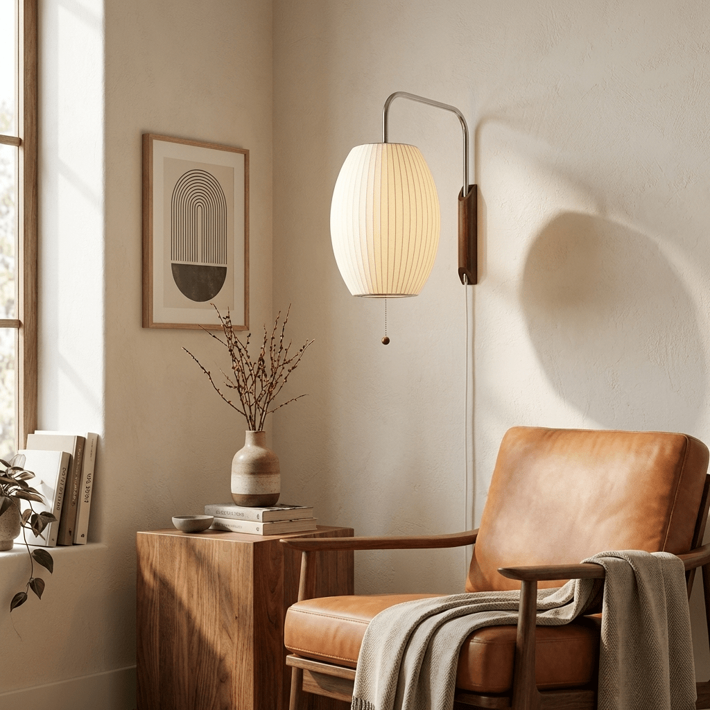 Sculpted Arc Wall Sconce
