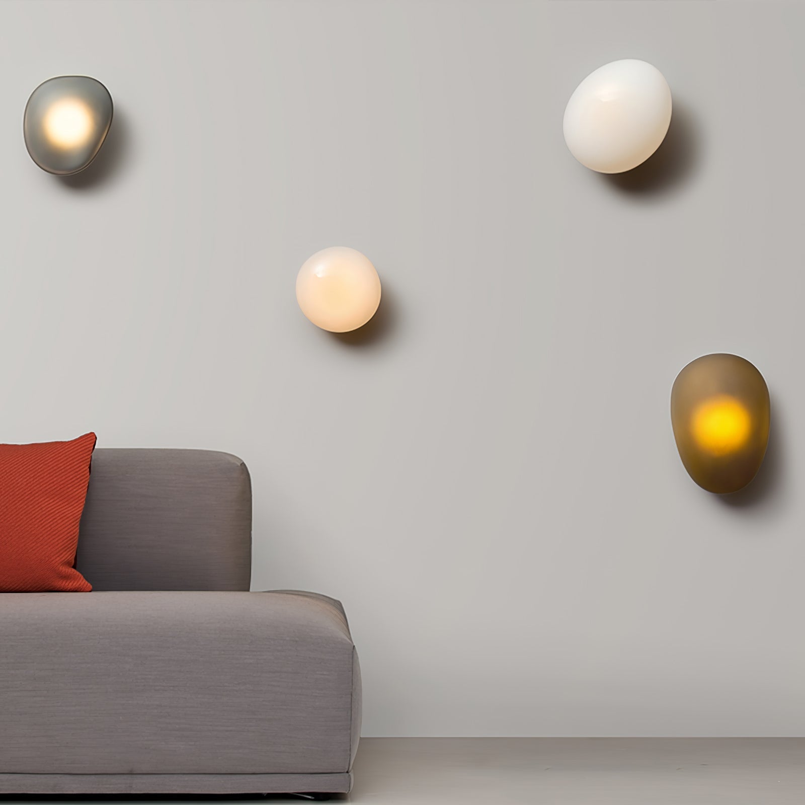 Bubble Glass Wall Sconce
