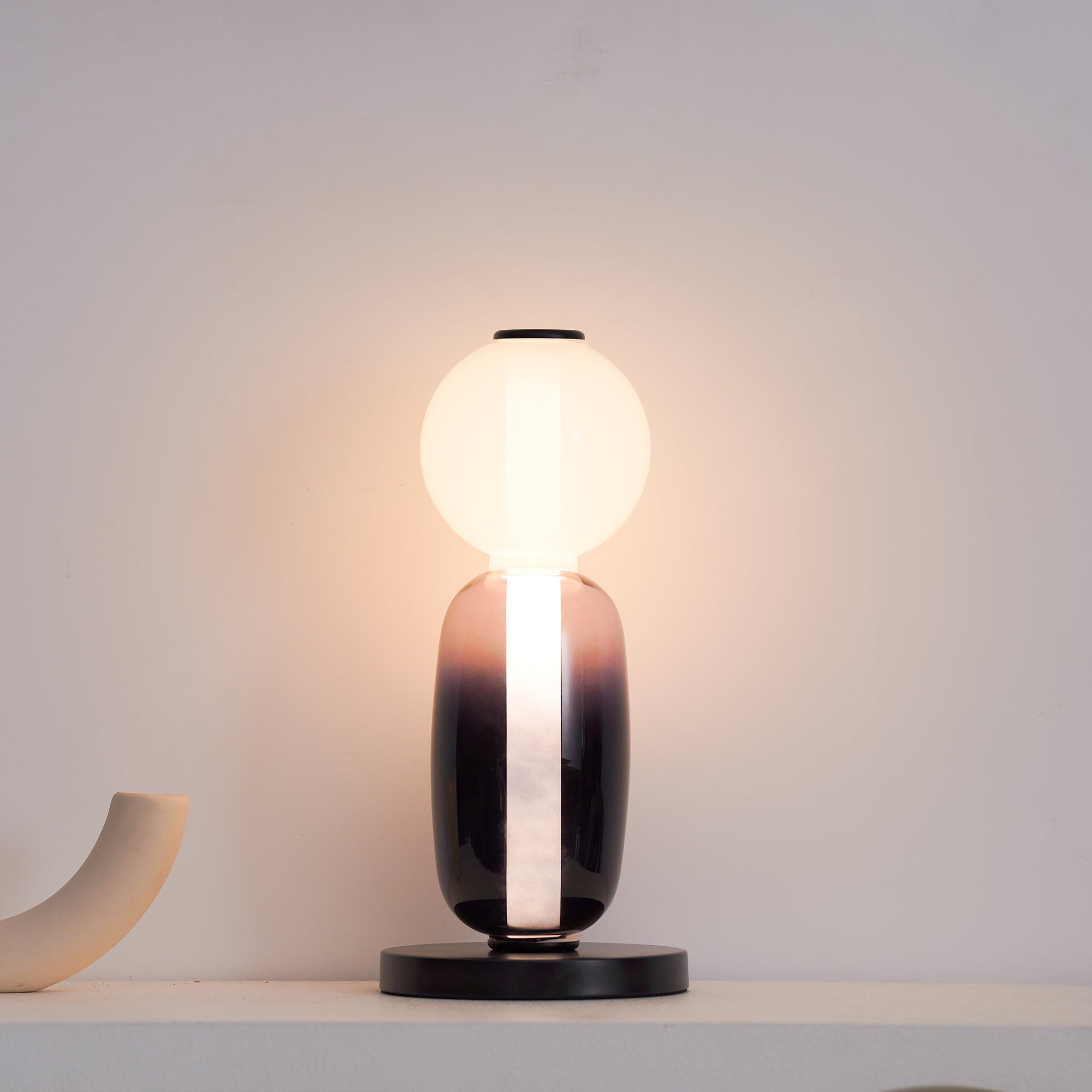 Halo Glass Table Lamp