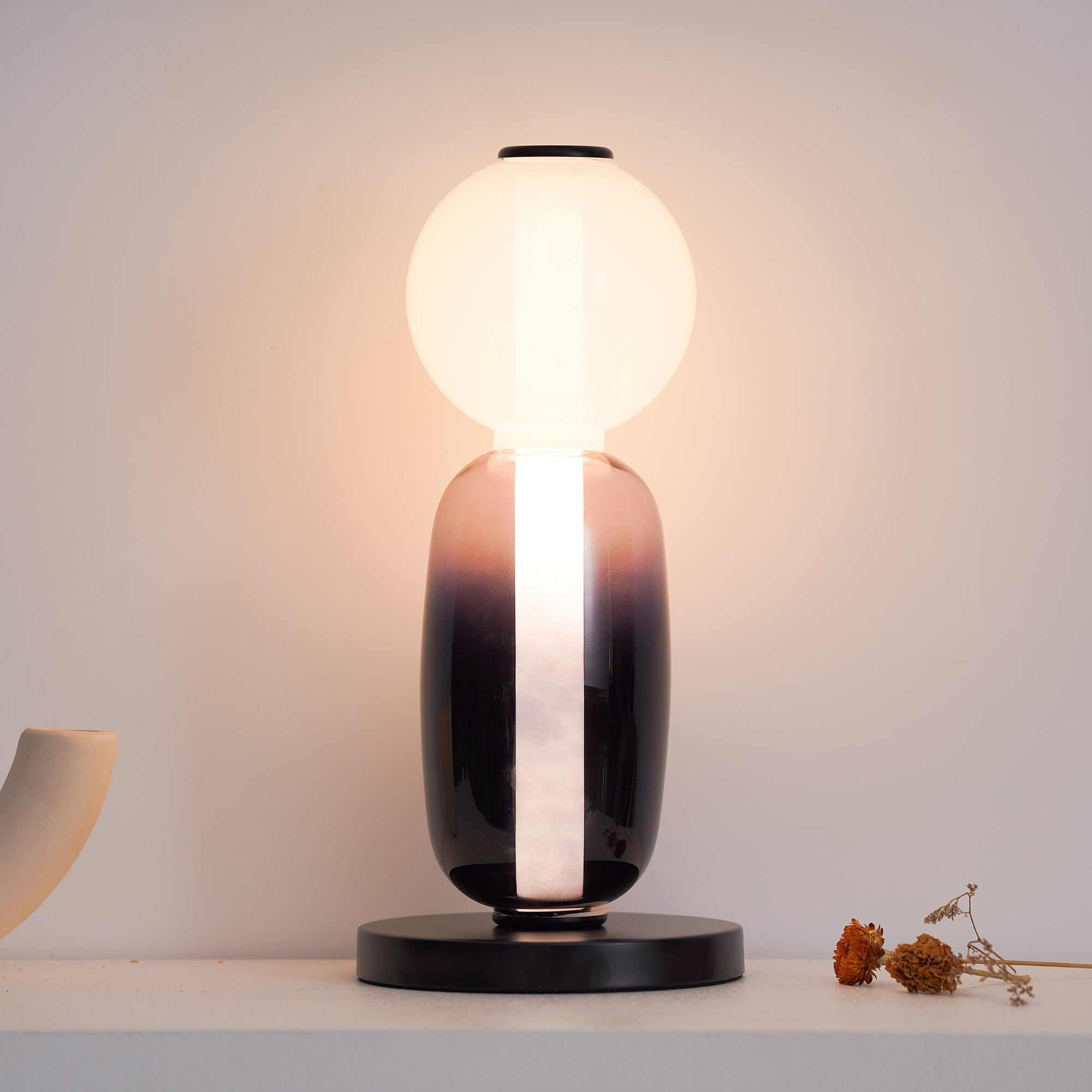 Halo Glass Table Lamp