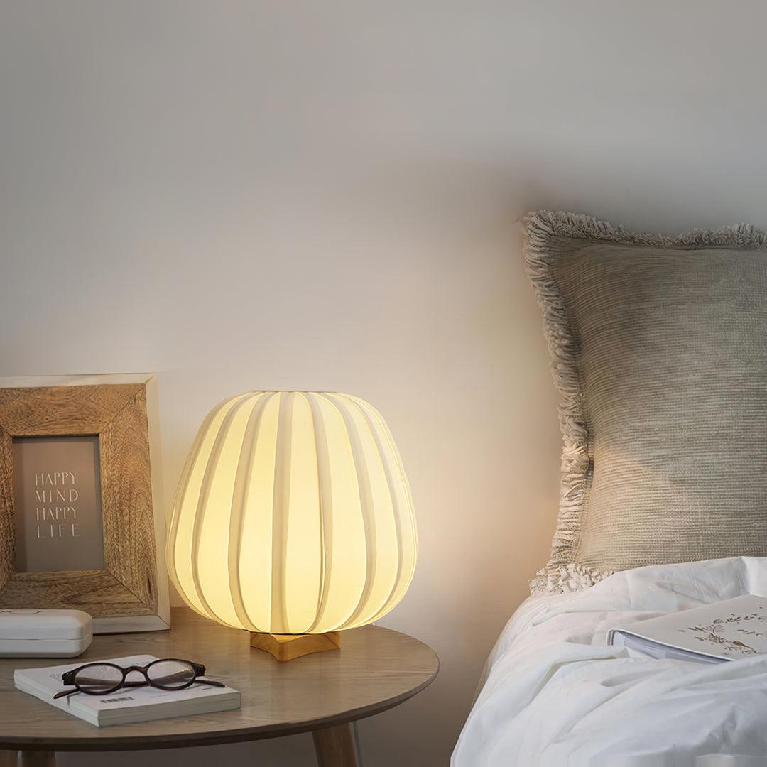 Ribbed Glow Table Lamp