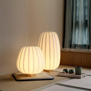 Ribbed Glow Table Lamp