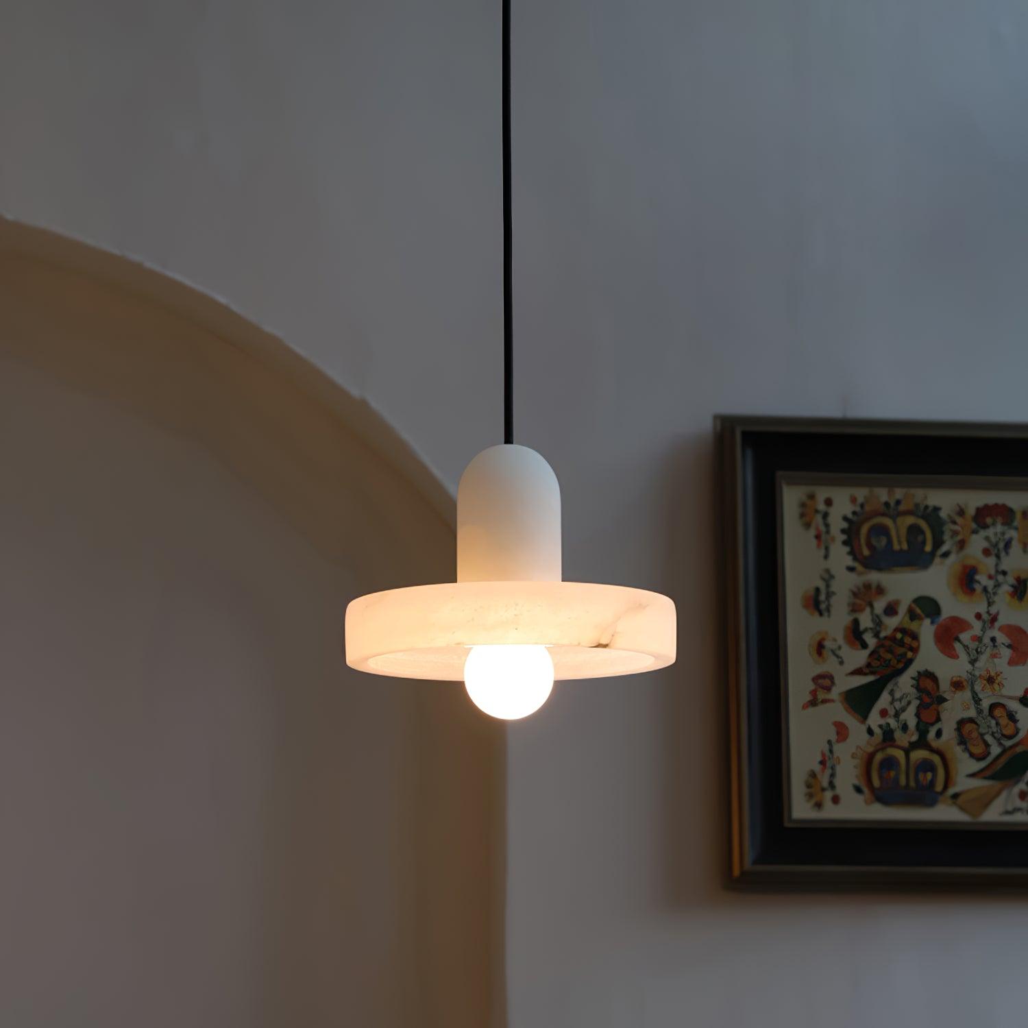 Alabaster Glow Pendant