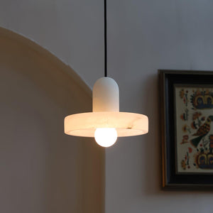 Alabaster Glow Pendant