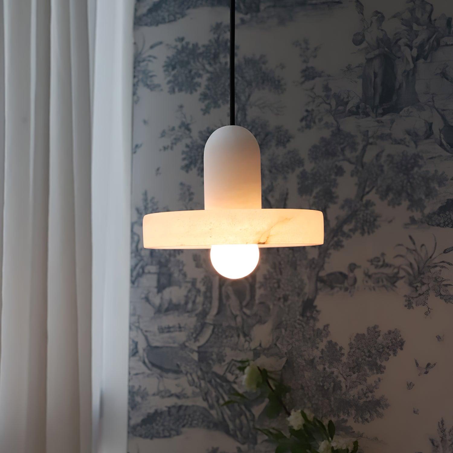 Alabaster Glow Pendant