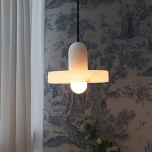 Alabaster Glow Pendant