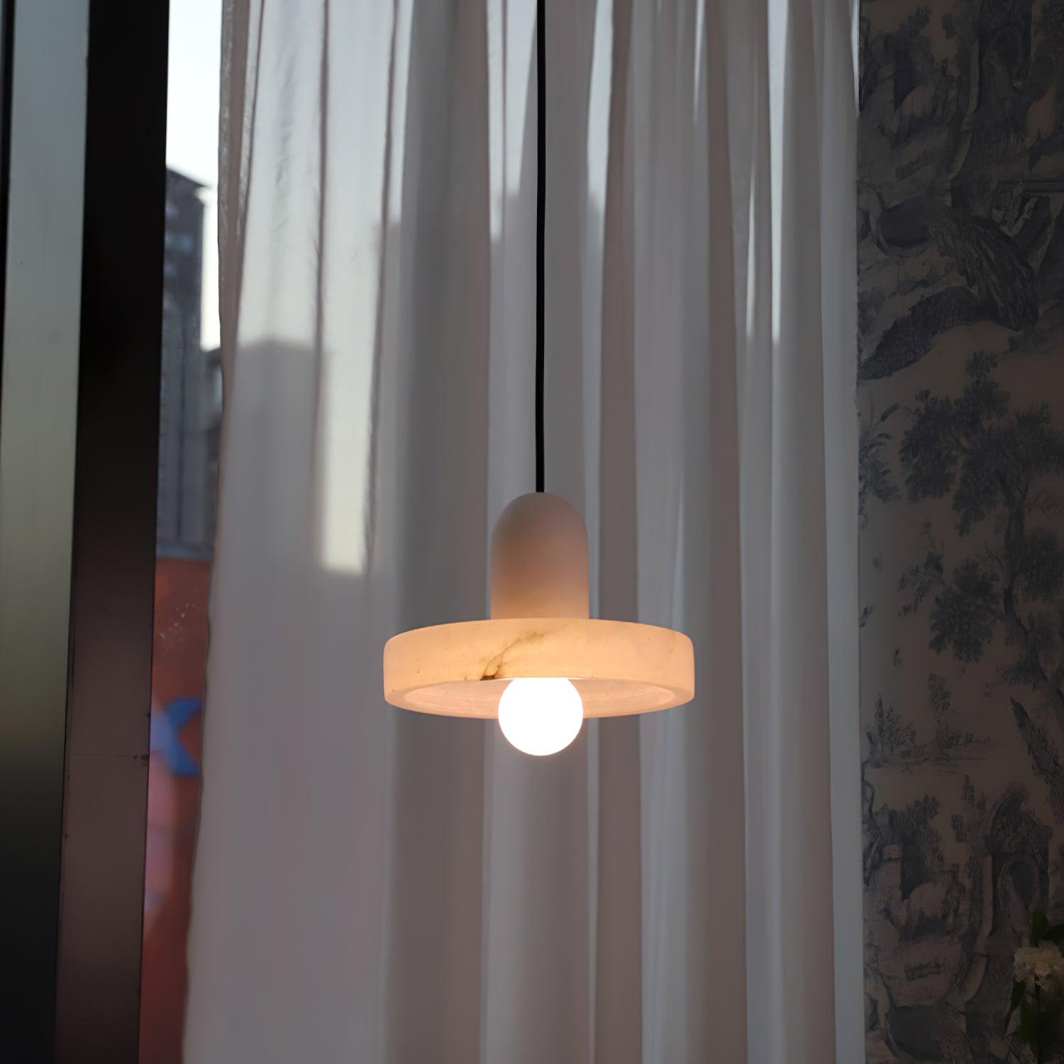 Alabaster Glow Pendant