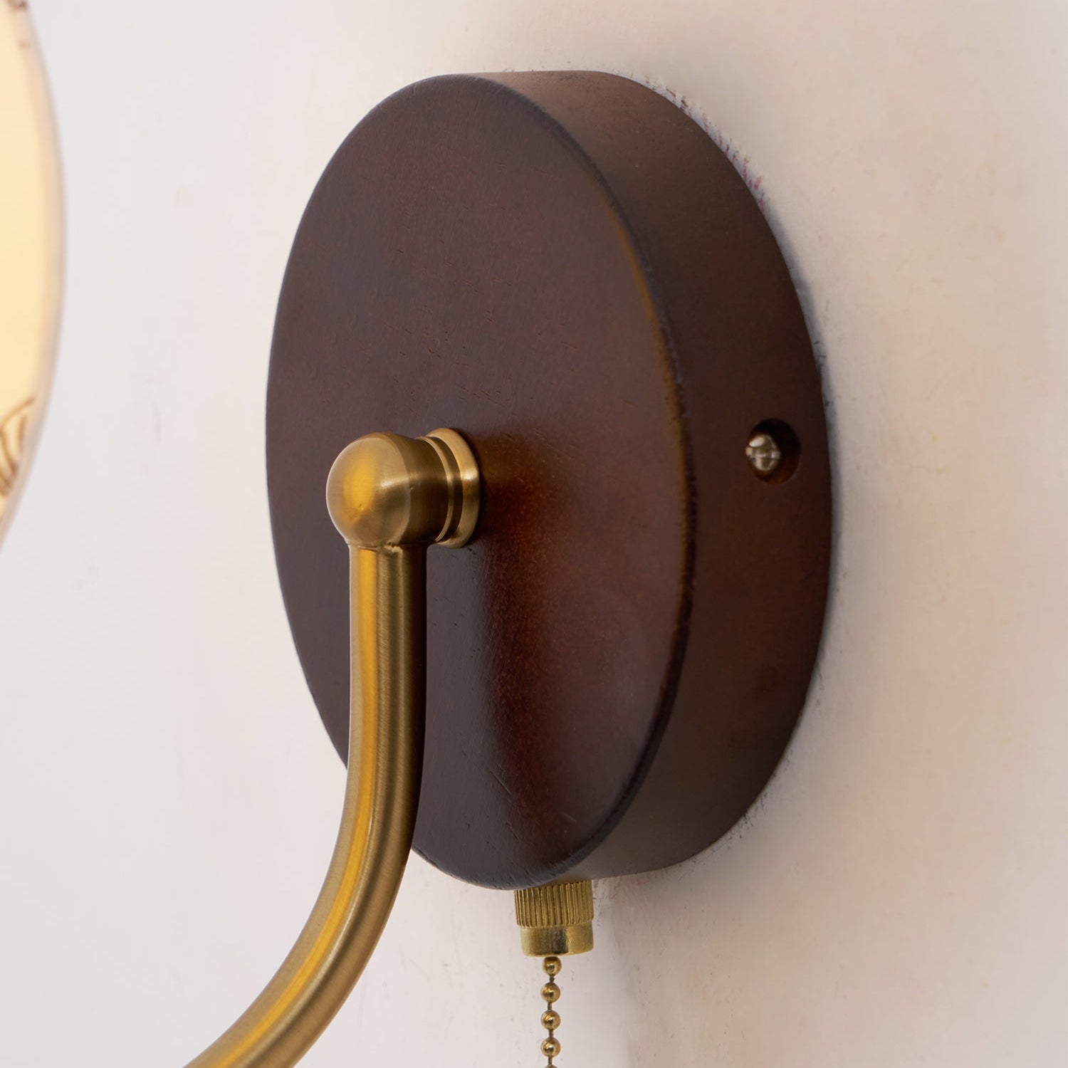 Pleated Vintage Wall Sconce