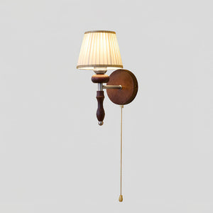 Pleated Vintage Wall Sconce
