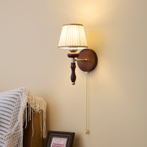 Pleated Vintage Wall Sconce