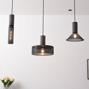 Concrete Mesh Pendant