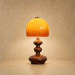 Amber Glow Table Lamp