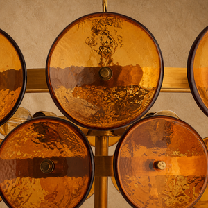Halo Glass Chandelier