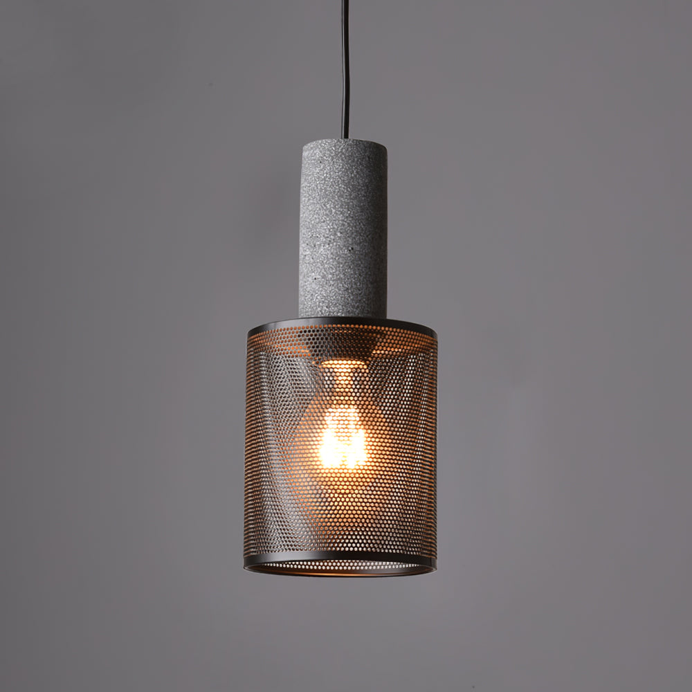 Concrete Mesh Pendant