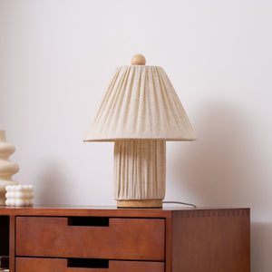 Pleated Glow Table Lamp
