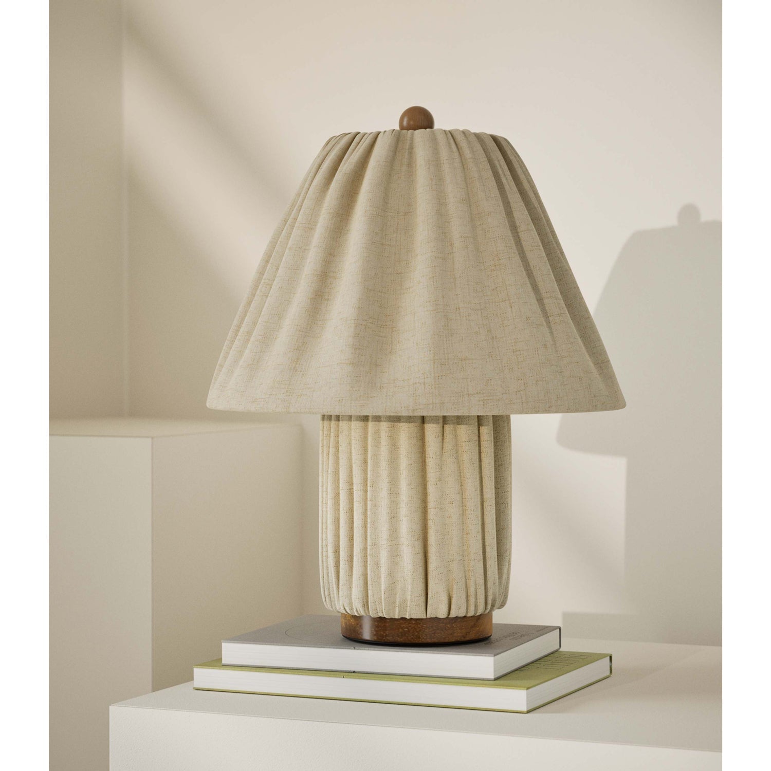 Pleated Glow Table Lamp