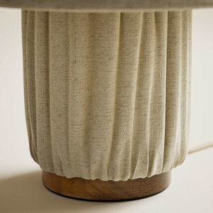 Pleated Glow Table Lamp