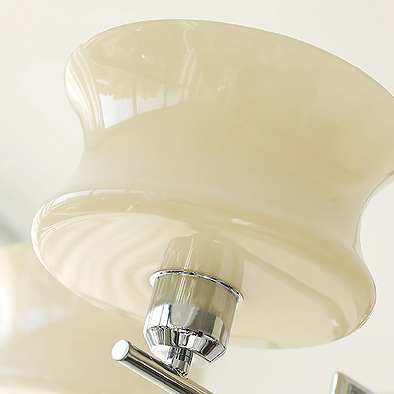 Cascading Glass Arm Chandelier