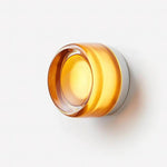 Rounded Glass Wall Sconce
