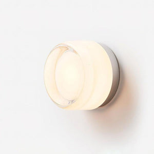 Rounded Glass Wall Sconce