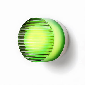 Rounded Glass Wall Sconce