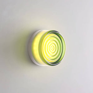 Rounded Glass Wall Sconce